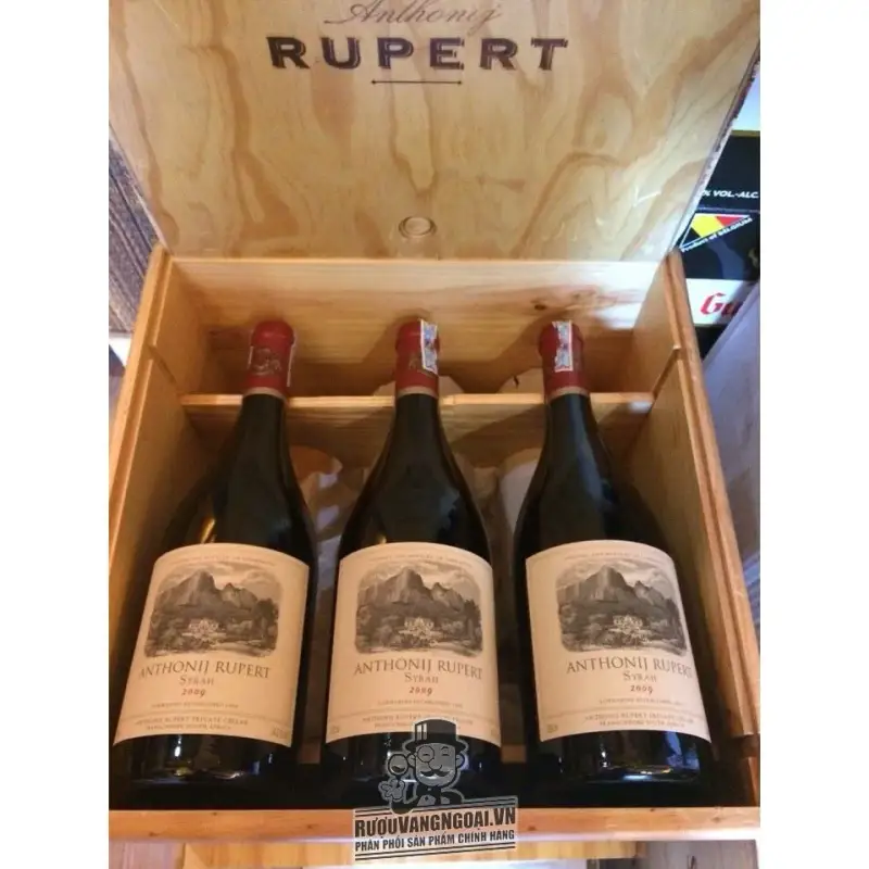 Vang Nam Phi ANTHONIJ RUPERT SYRAH