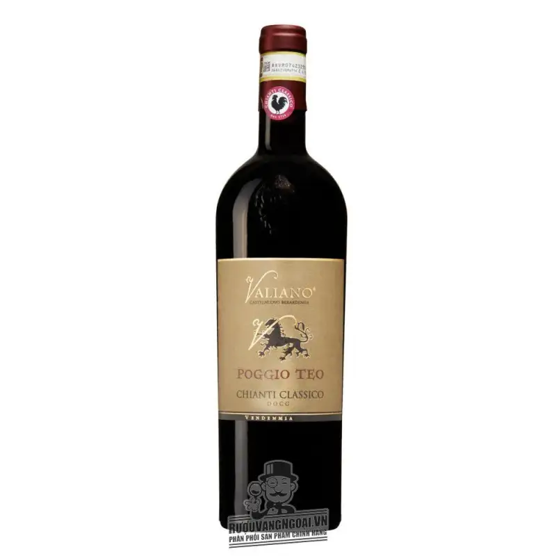 Vang Ý Valiano Poggio Teo Chianti Classico DOCG