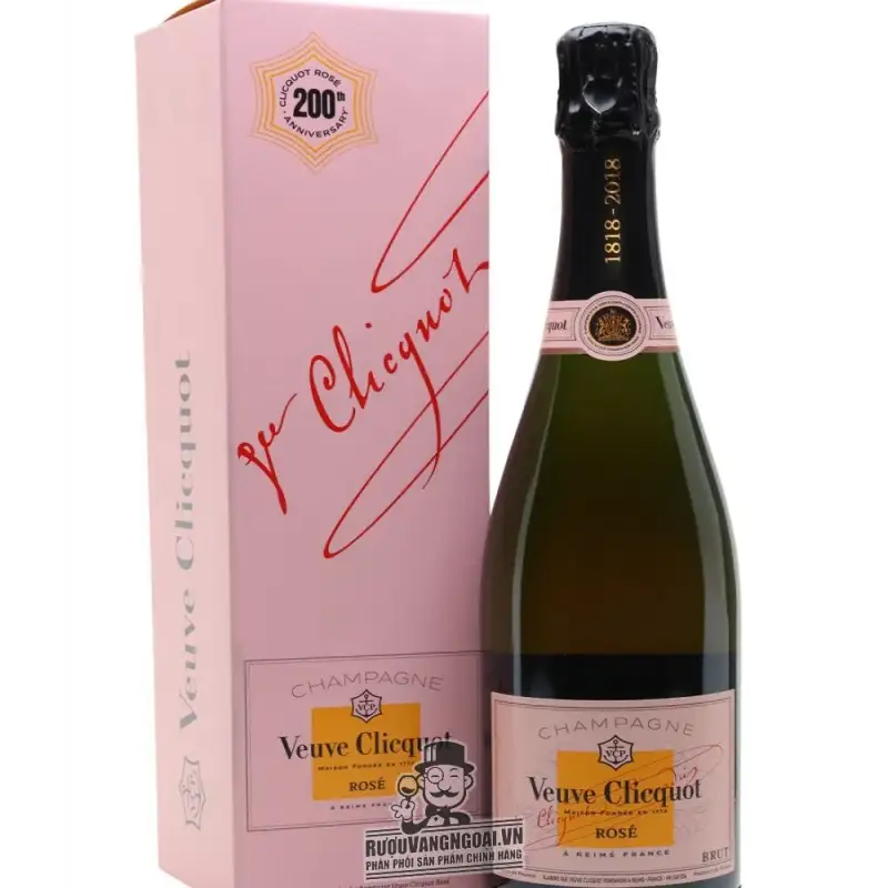 Rượu Champagne Veuve Clicquot Rose Label