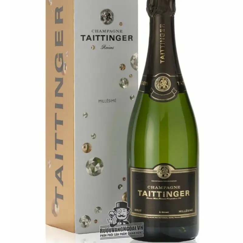 Địa chỉ mua ruou vang no taittinger brut millesime champagne giá rẻ nhất
