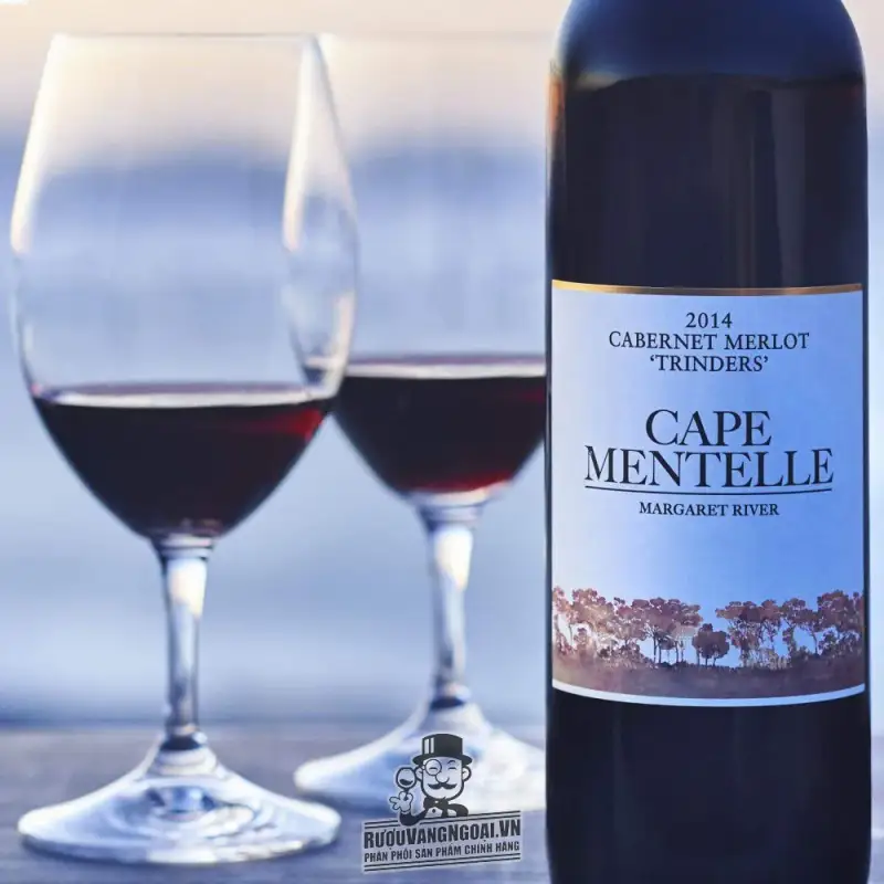 Giá ruou vang cape mentelle cabernet merlot trinders chiet khau cao