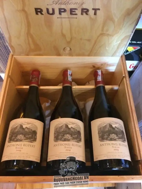 Vang Nam Phi ANTHONIJ RUPERT SYRAH