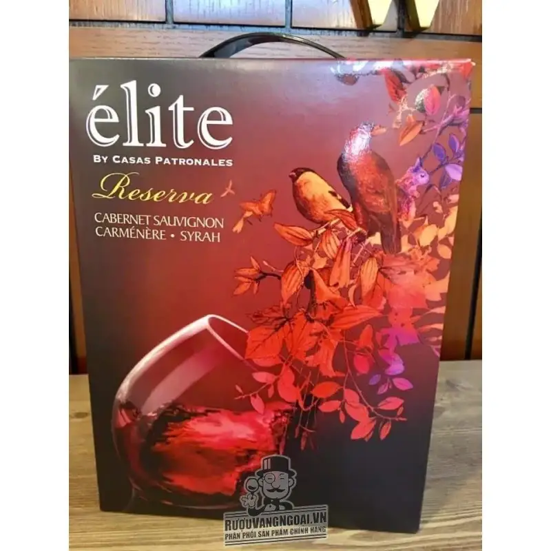 Rượu Vang Bịch ELITE RESERVA 3L