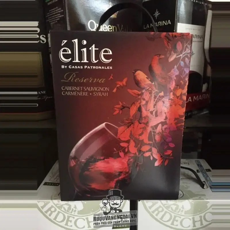 Vang bịch Chile Elite Reserva 3 Lít