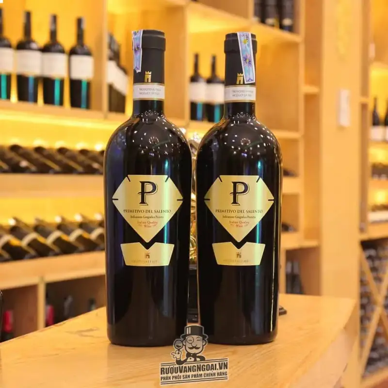 Vang P Primitivo del salento biếu tết