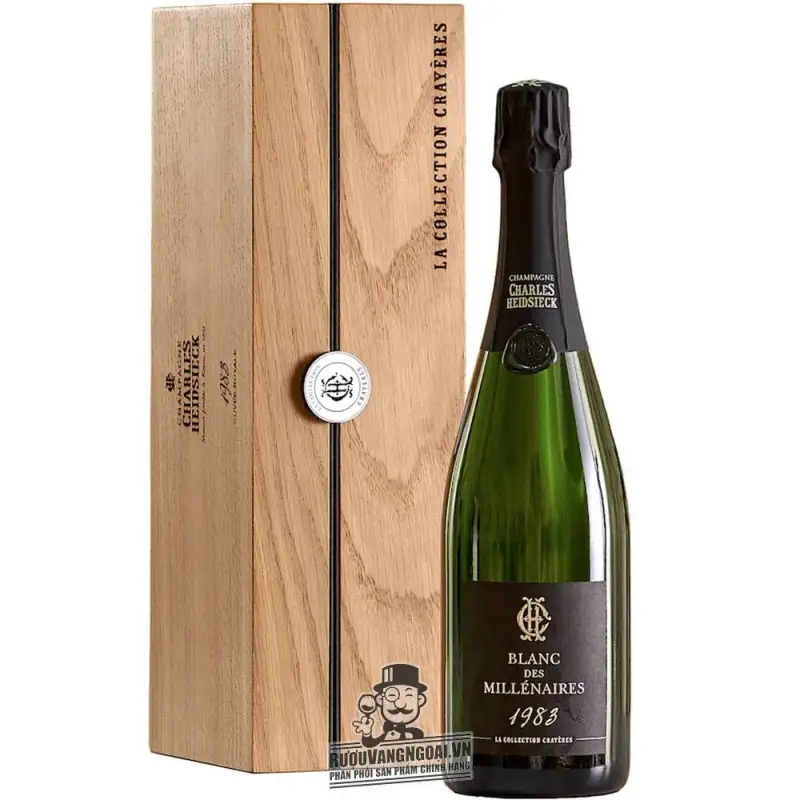 Giá ruou champagne charles heidsieck blanc de millenaires
