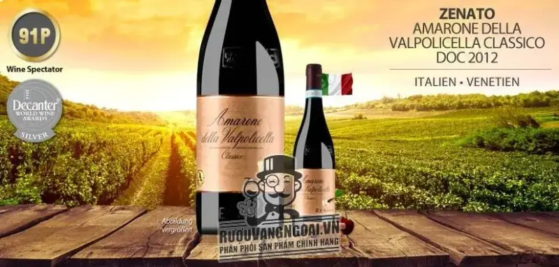 Vang ý ZENATO AMARONE DELLA VALPOLICELLA CLASSICO