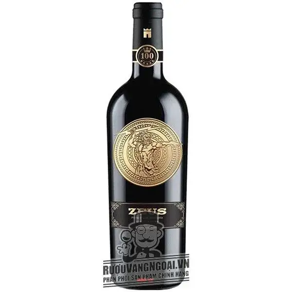 VANG Ý ZEUS PRIMITIVO DEL SALENTO LIMITED EDITION 19 ĐỘ