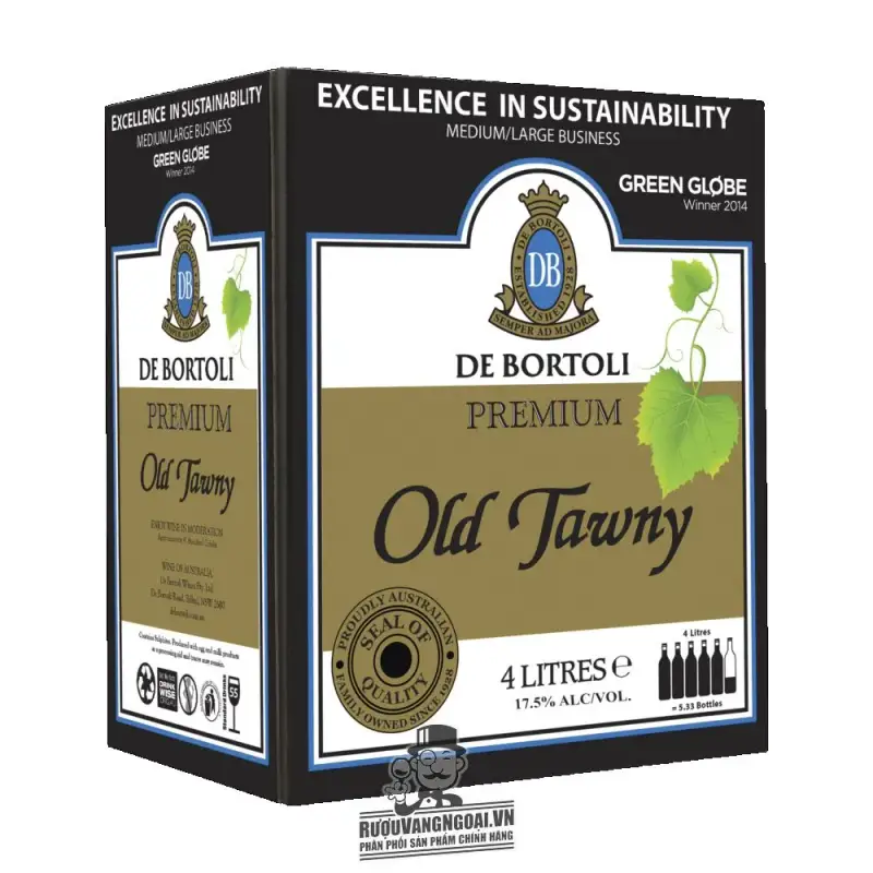 Rượu vang bịch Old Tawny Premium De Bortoli