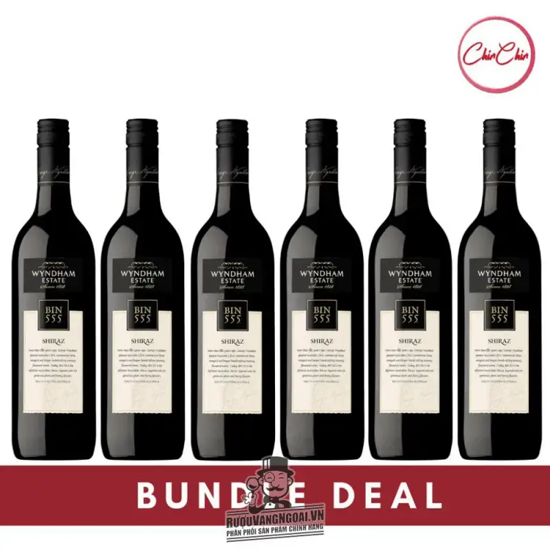 Địa chỉ bán ruou vang bin wyndham estate shiraz chiet khau cao giá rẻ tại Sài Gòn
