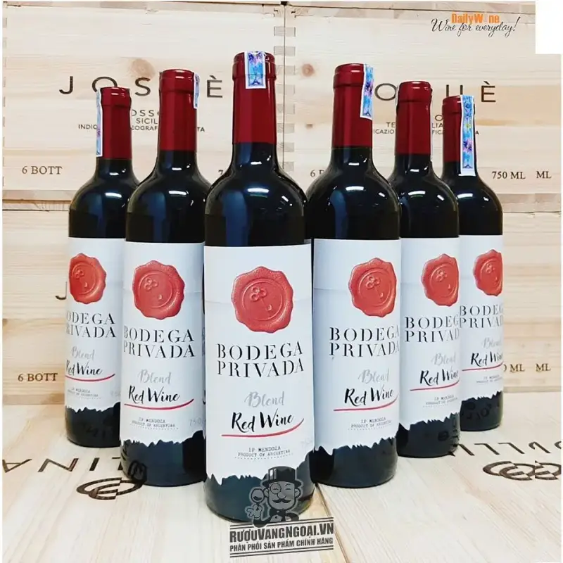 Vang ARGENTINA BODEGA PRIVADA BLEND RED WINE