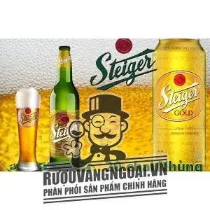 Bia Steiger 12° Gold Lager