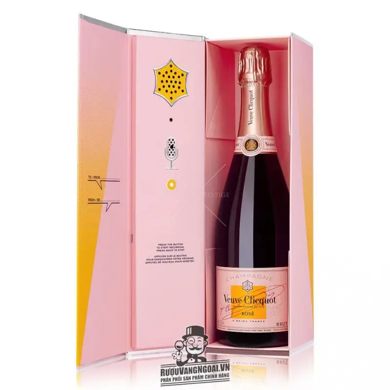 Veuve Clicquot Rose Label