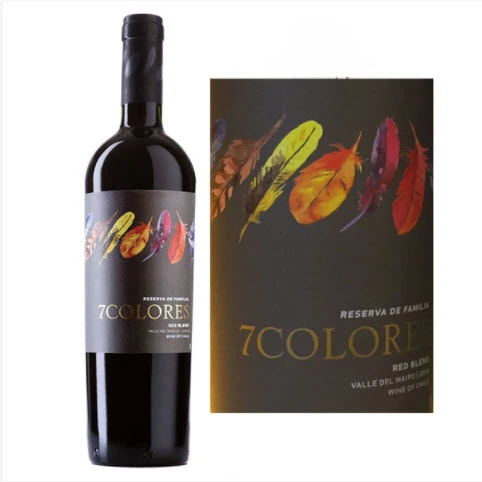 Vang Chile 7COLORES RESERVA DE FAMILIA Red Blend